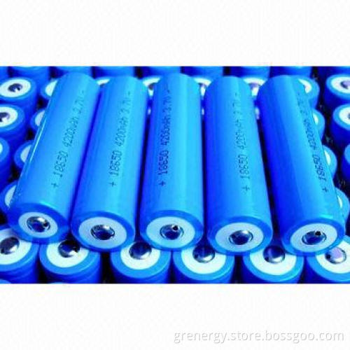 3.7V 1800mAh 18650 Size Li-ion Battery Cell, CE-, UL-, RoHS-, UN38.3-listed, Fast Delivery